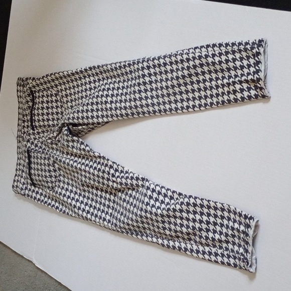 Size 6 Allen B Houndstooth Skinny Jeans Punk Goth Pants Cosplay Emo Y2K - Picture 11 of 11